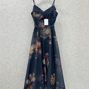 Zimmerli Black Floral Maxi Dress